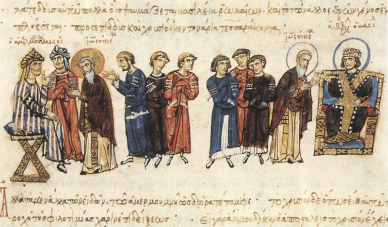 Ahli bahasa Byzantium bertemu Khalifah Al Makmun BBC/Wikipedia